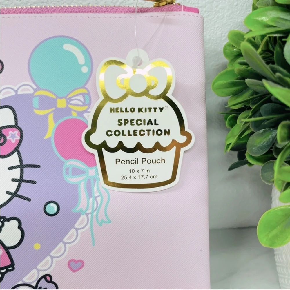 NEW‎ Sanrio Hello Kitty Special Collection Pencil Pouch Notepad and Pen Set Pink